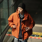 Unisex Jacket Hooded Hooded Jacket Male Spring and Autumn Coat