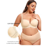 Full figure bra push-up adjustable type