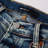 Purple Brand Jeans Make Old Ripped Patch Jeans