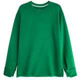 Women T Shirt Spring Long Sleeve T-shirt Women's Loose Leisure Cotton round Neck Top