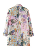 Women Suits Casual Suit Jacket Spring and Autumn Multi-Pocket Top