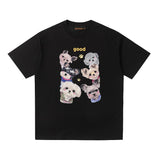 Drew house tshirt r d@ew pet puppy graphic crew neck pullover short sleeve wholesale