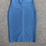 Women Evening Dress Summer Sexy Hollow out Bandage One-Piece Dress