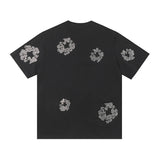 Denim Tears T Shirts Rhinestones