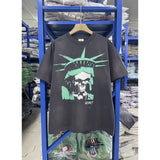 saint m t shirts s.m. free skull graphic crewneck pullover short sleeve t-shirt