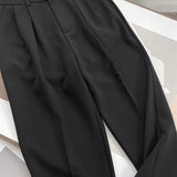 Women Sweatpants Summer Black Suit Pants Straight Harem Pants Pants