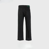 MIJKO Men's Vintage Pants MIJKO Men's Women's Urban Pussy Beard Ragged Design Trousers Jeans