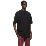 Vetements T Shirts VTM Early Spring Letter Logo Red Logo Short Sleeve T-shirt