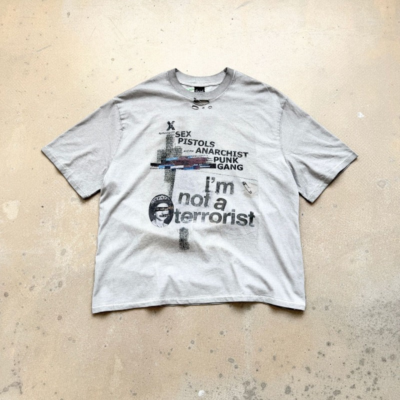 saint m t shirts s.m. pin punk graphic crewneck pullover short sleeve tee