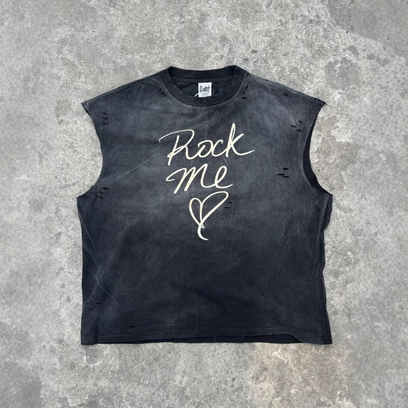 saint m t shirts s.m. rock 'n' roll limited edition crew neck pullover casual tank top