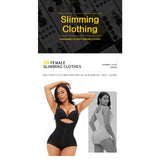 Shapewear bodysuit Waist-cinching and hip-lifting
