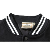 Saint m t jackets s.m. letter patch baseball jacket wholesale single piece