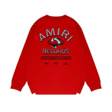 Amiri Long Sleeved Shirt Printed Trendy Pure Cotton