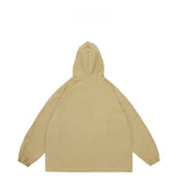 Unisex Jacket Vintage Camping Jacket Men's Loose Top Hooded Jacket