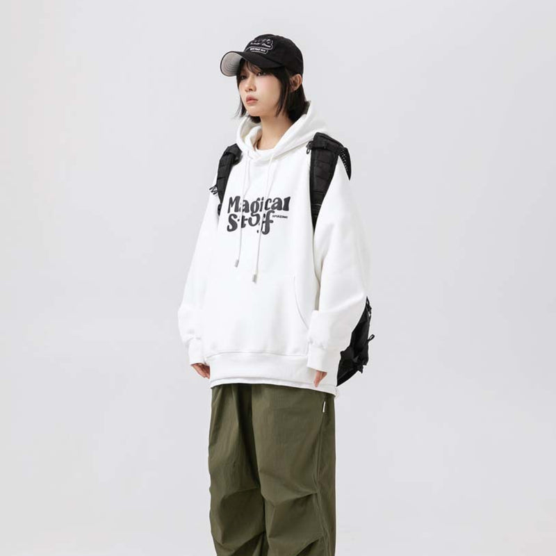 Unisex Hoodie Autumn Letter Hooded Sweater