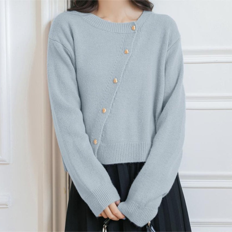 Women Knitwear Autumn Sweater Loose Knitted Cardigan
