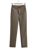 Women Sweatpants Straight-Leg Pants Suit Pants Casual Pants