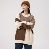 Unisex Sweater Autumn Striped Sweater