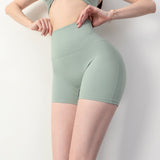 Women Yoga Sports Shorts Exercise Workout Pants Tight Yoga Shorts