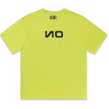 Vetements T Shirts VTM Yes No Striped Printed round Neck Short Sleeve T-shirt