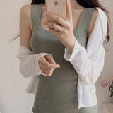 Women Dresses Knitted Skirt Sexy Slim Knit Sleeveless Dress