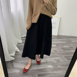 Women Knitted Skirt Fall Knitted Dress 8t2056