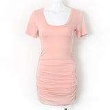Women Dresses Summer U-Neck Dress