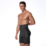 Men's Front Hole Back Hip Design Belly Contracting Boxer Shorts