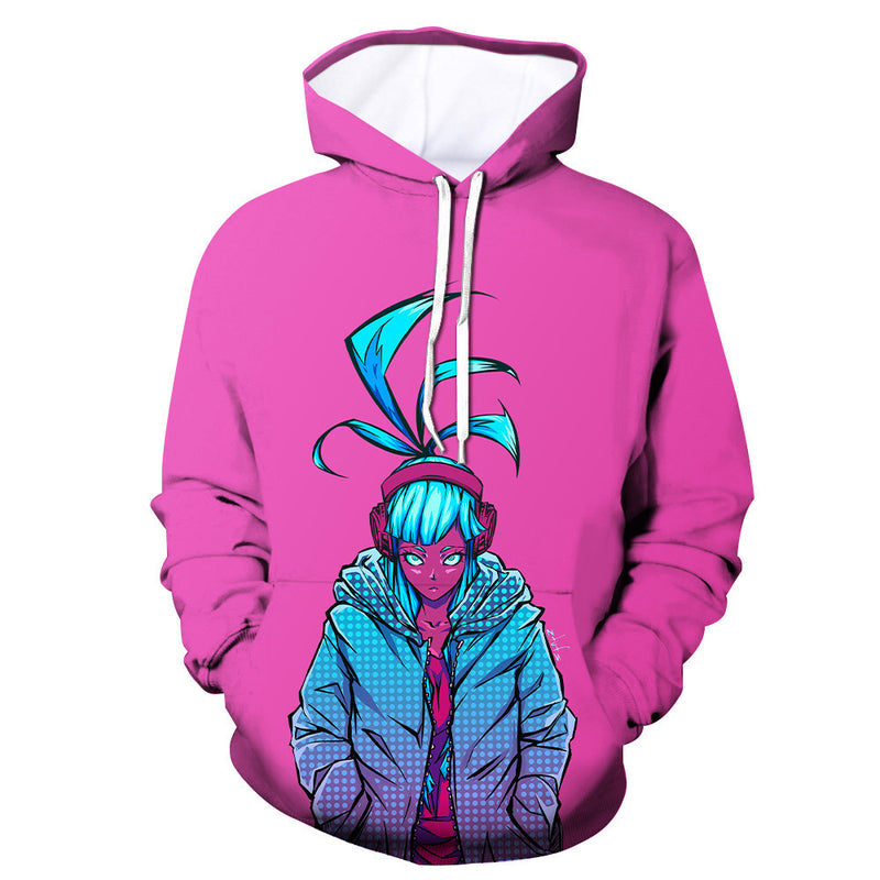Cyberpunk 2077 Hoodie 3D Digital Color Printing Hoodie