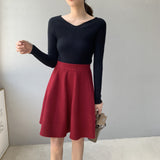 Women Knitted Skirt