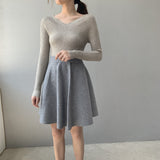 Women Knitted Skirt