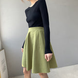 Women Knitted Skirt