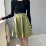 Women Knitted Skirt