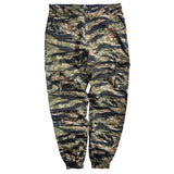 Men Sweatpants Tiger Pattern Camouflage Cargo Pants Male Tactical Ankle Banded Pants