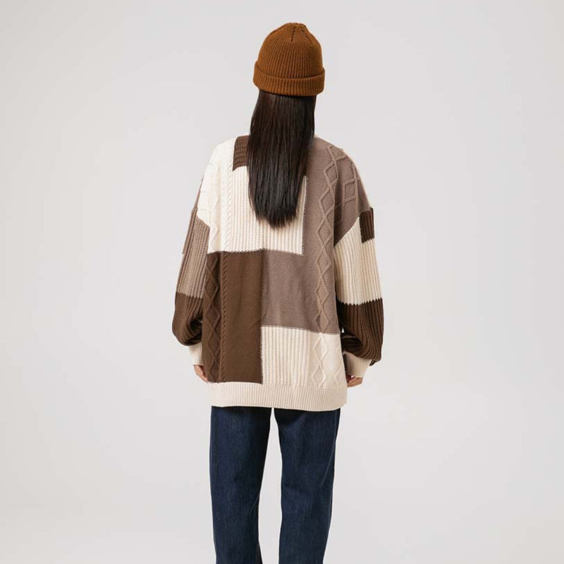 Unisex Sweater Autumn Striped Sweater