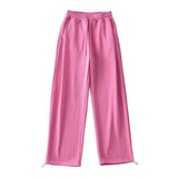 Women Sweatpants Casual Straight-Leg Sweatpants