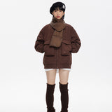 Unisex Coat Winter Vintage down Jacket