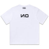 Vetements T Shirts VTM Yes No Striped Printed round Neck Short Sleeve T-shirt