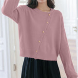 Women Knitwear Autumn Sweater Loose Knitted Cardigan