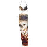 Women Dresses Summer Hollow-out Camisole Dress