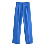 Women Sweatpants Spring Casual Pants Suit Pants Wide Leg Pants