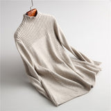 Women Winter Knitted Sweater Fall/Winter Sweater Dress 8t7768