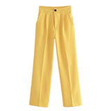 Women Sweatpants Spring Casual Pants Suit Pants Wide Leg Pants