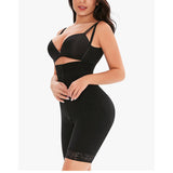 High Waist Breasted Long Zipper Non-Slip Waist Head Belly Contracting and Waist Slimming Butt-Lift Underwear