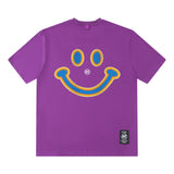 Men T Shirt Summer Printed round Neck Casual Short Sleeve T-shirt