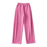 Women Sweatpants Casual Straight-Leg Sweatpants