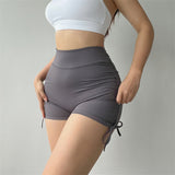 Women Yoga Sports Shorts Women's High Waist Yoga Slim Fit Fitness Pants
