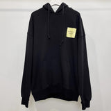 Vetements Hoodie VTM Letter Photo Velvet Padded Loose Hooded Sweater