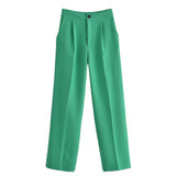 Women Sweatpants Spring Casual Pants Suit Pants Wide Leg Pants