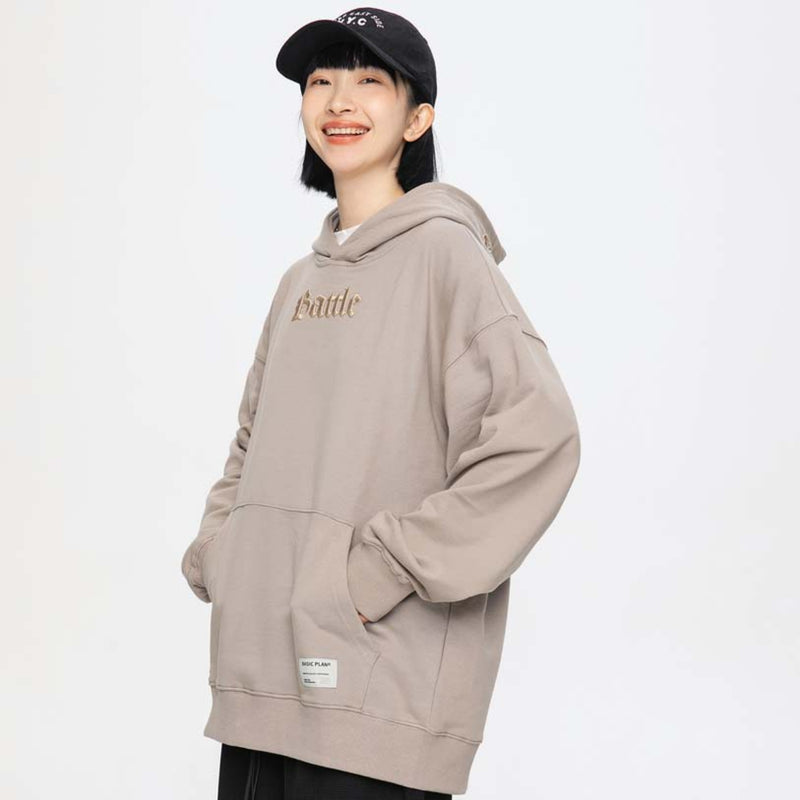 Unisex Hoodie Autumn Letter Hooded Sweater